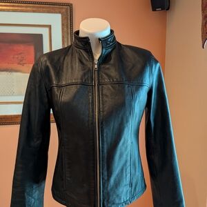 Paradox Classic Black Leather Jacket